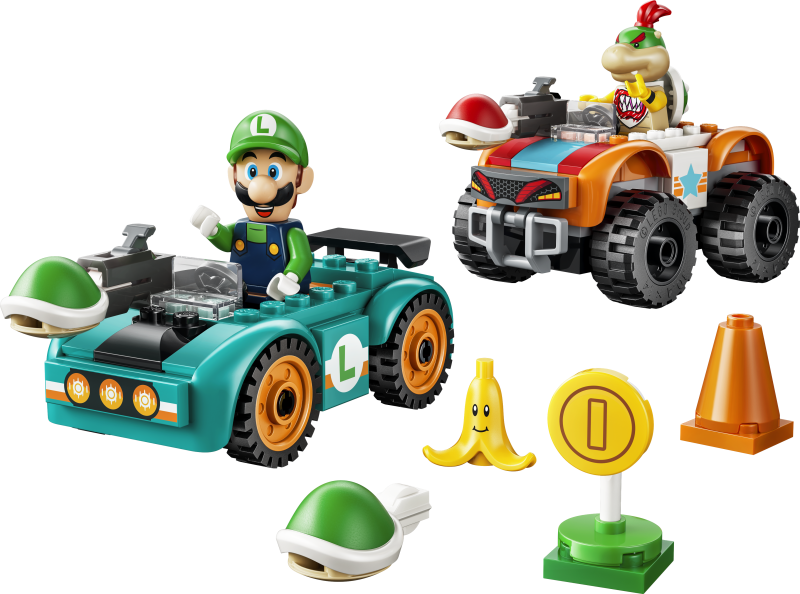 72056 Mario Kart™ – Luigis & Bowser Jr.s Rennen