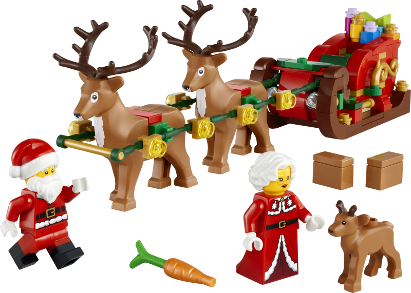 40866 Abenteuerliche Schlittenfahrt des Weihnachtsmanns